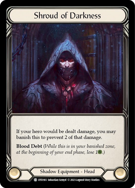 Shroud of Darkness [DTD165] (Dusk Till Dawn)  Cold Foil | Good Games Morley