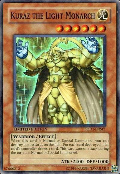 Kuraz the Light Monarch [LODT-ENSE1] Super Rare | Good Games Morley