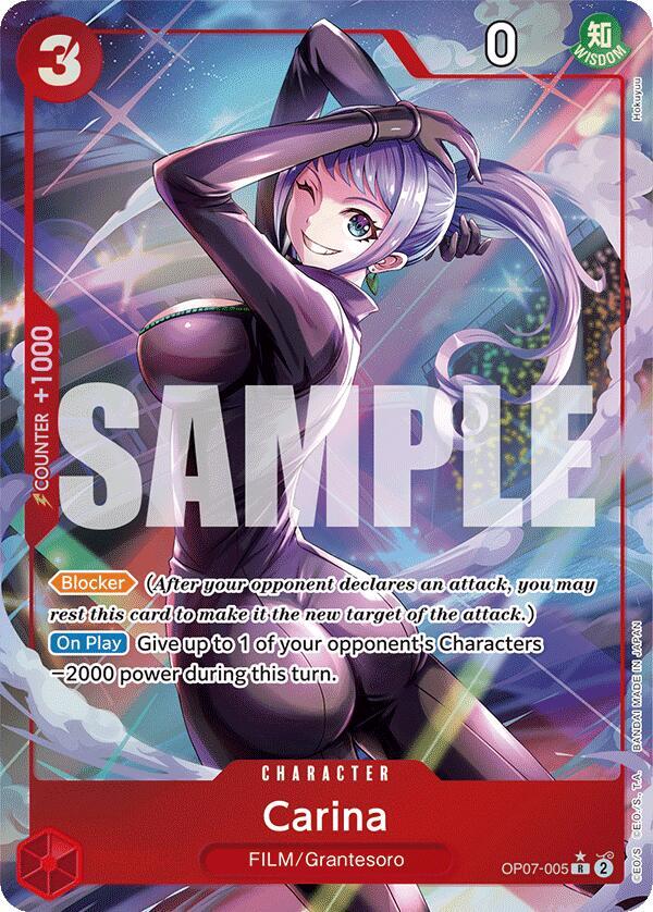 Carina OP07-005 (500 Years in the Future)  - Alternate Art Foil | Good Games Morley