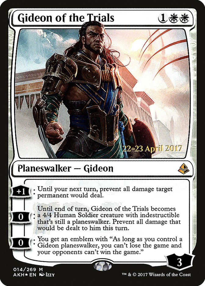 Gideon of the Trials [Amonkhet Prerelease Promos] | Good Games Morley