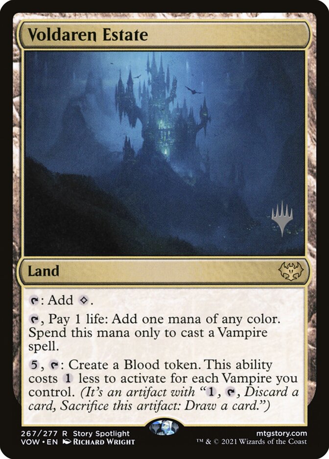 Voldaren Estate (Promo Pack) [Innistrad: Crimson Vow Promos] | Good Games Morley