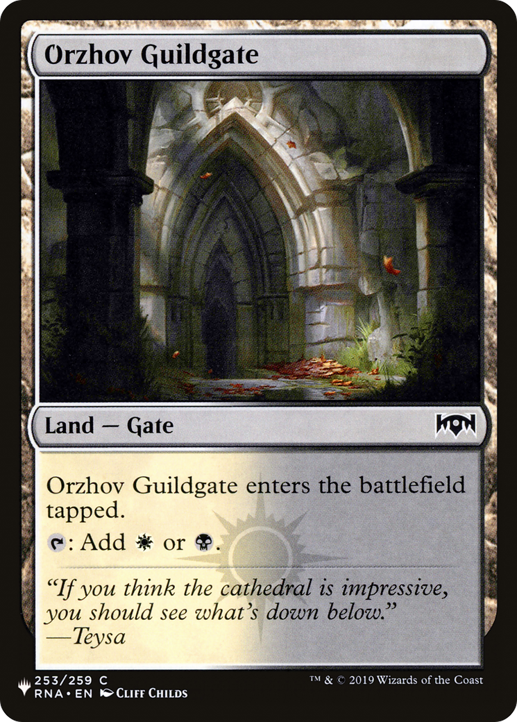 Orzhov Guildgate (253) [The List] | Good Games Morley