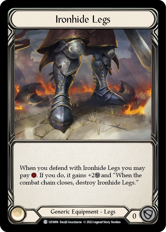 Ironhide Legs [UZU006] (Outsiders Uzuri Blitz Deck) | Good Games Morley