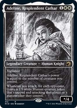 Adeline Resplendent Cathar Showcase 312/277 (Innistrad: Midnight Hunt)  | Good Games Morley