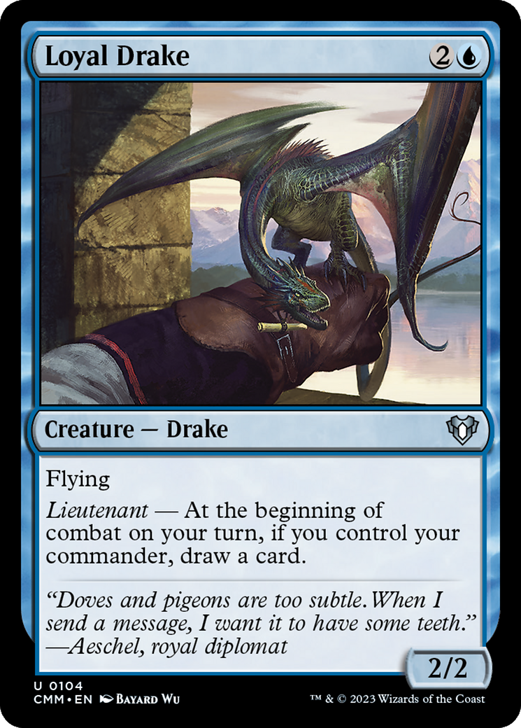 Loyal Drake [Commander Masters] | Good Games Morley