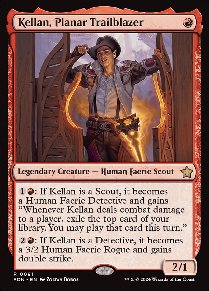 Kellan, Planar Trailblazer 91/291 (Foundations)  | Good Games Morley