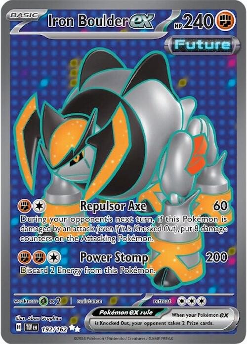 Iron Boulder ex 192/162 (SV05: Temporal Forces)  - Holofoil | Good Games Morley