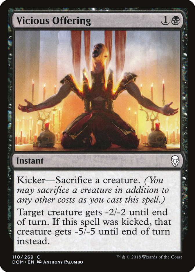 Vicious Offering 110/269 (Dominaria)  | Good Games Morley