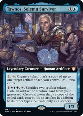 Tawnos Solemn Survivor Extended Art 42/40 (Commander: The Brothers' War)  | Good Games Morley
