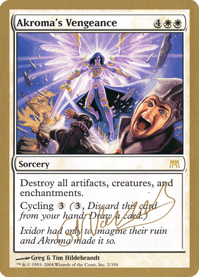 Akroma's Vengeance (Gabriel Nassif) [World Championship Decks 2004] | Good Games Morley