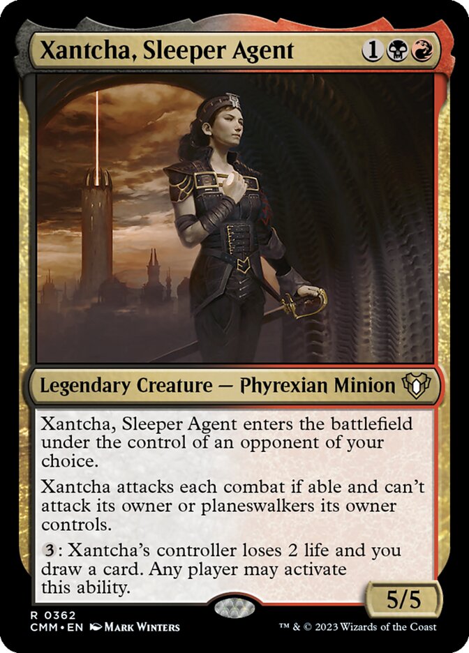 Xantcha, Sleeper Agent 362/451 (Commander Masters)  | Good Games Morley