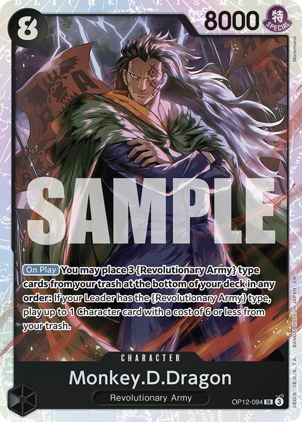 Monkey.D.Dragon OP12-094 (Legacy of the Master)  - Foil | Good Games Morley