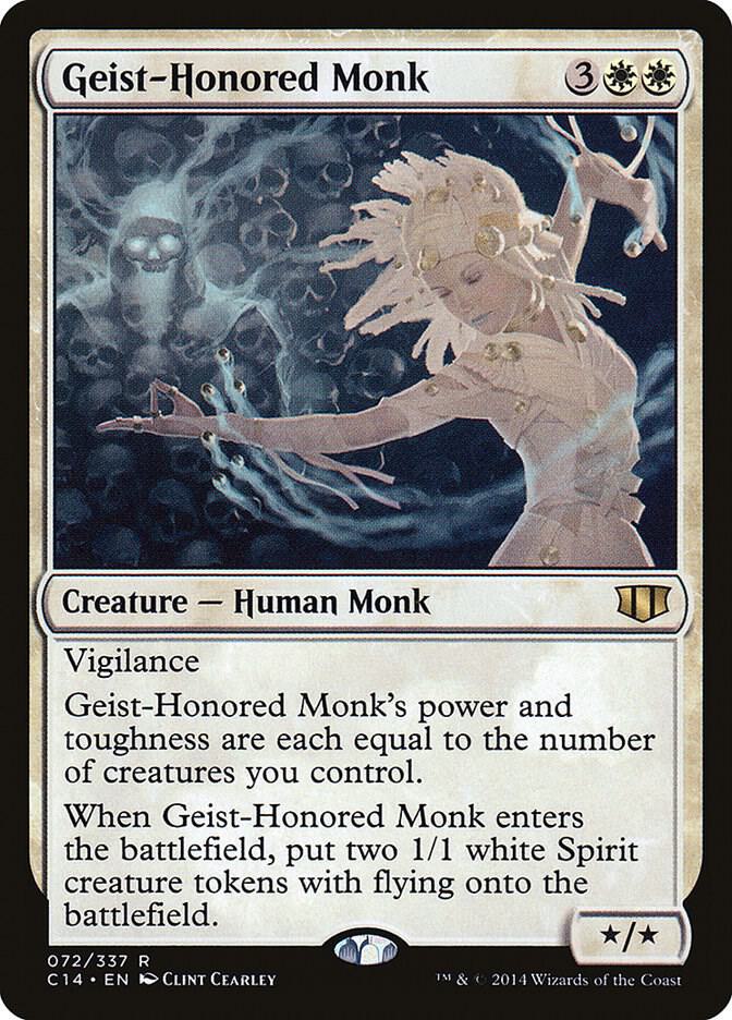 Geist Honored Monk 72/337 (Commander 2014)  | Good Games Morley