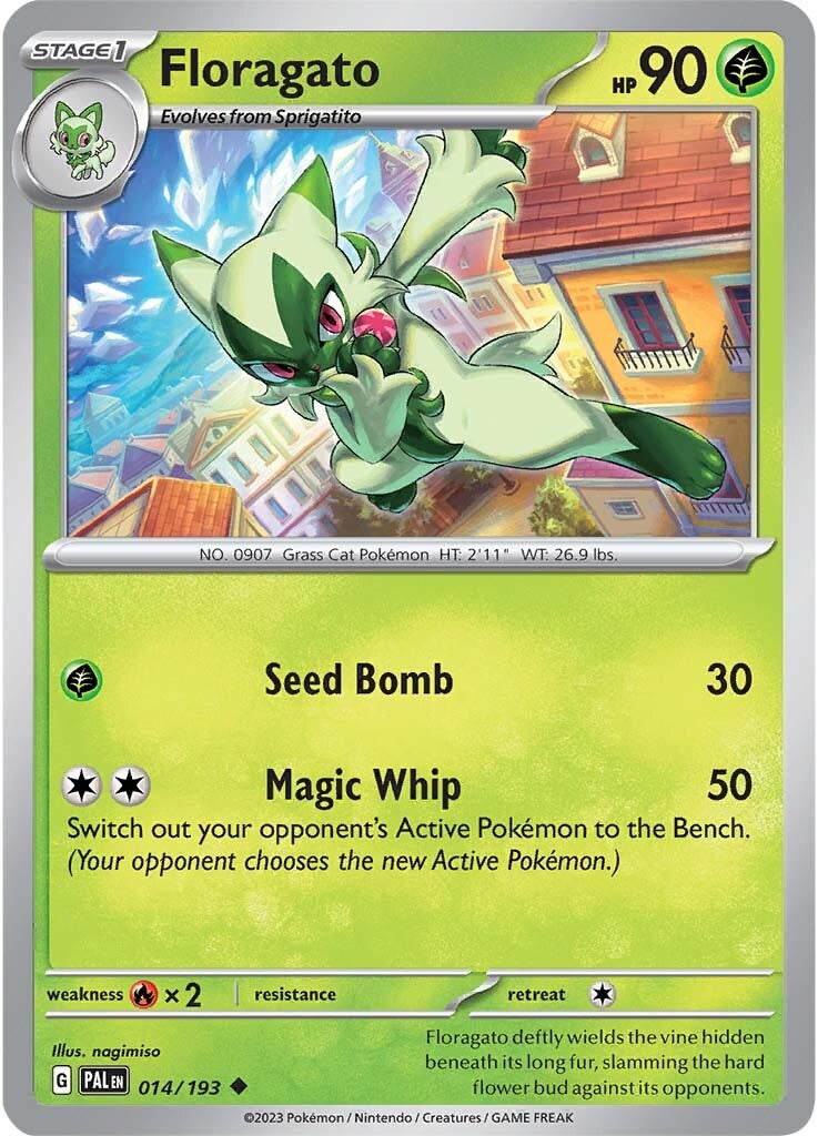 Floragato (014/193) [Scarlet & Violet: Paldea Evolved] | Good Games Morley