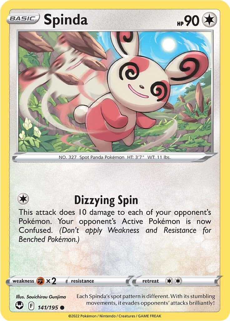 Spinda (141/195) [Sword & Shield: Silver Tempest] | Good Games Morley