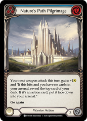 Nature's Path Pilgrimage (Blue) [U-WTR149] (Welcome to Rathe Unlimited)  Unlimited Rainbow Foil | Good Games Morley