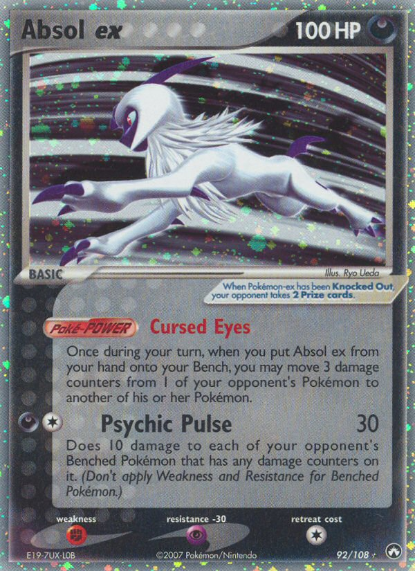 Absol ex (92/108) [EX: Power Keepers] | Good Games Morley