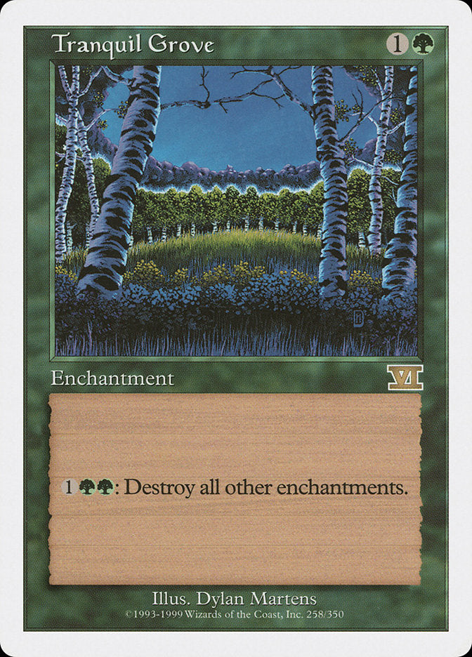 Tranquil Grove 258/350 (Classic Sixth Edition)  | Good Games Morley