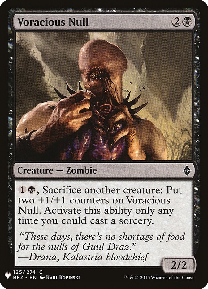 Voracious Null [Mystery Booster] | Good Games Morley