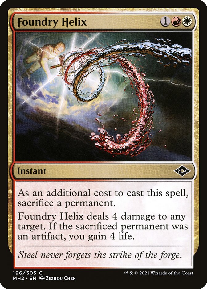 Foundry Helix 196 (Modern Horizons 2)  - Foil | Good Games Morley