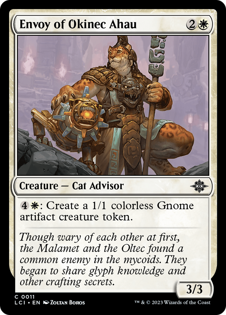 Envoy of Okinec Ahau [The Lost Caverns of Ixalan] | Good Games Morley