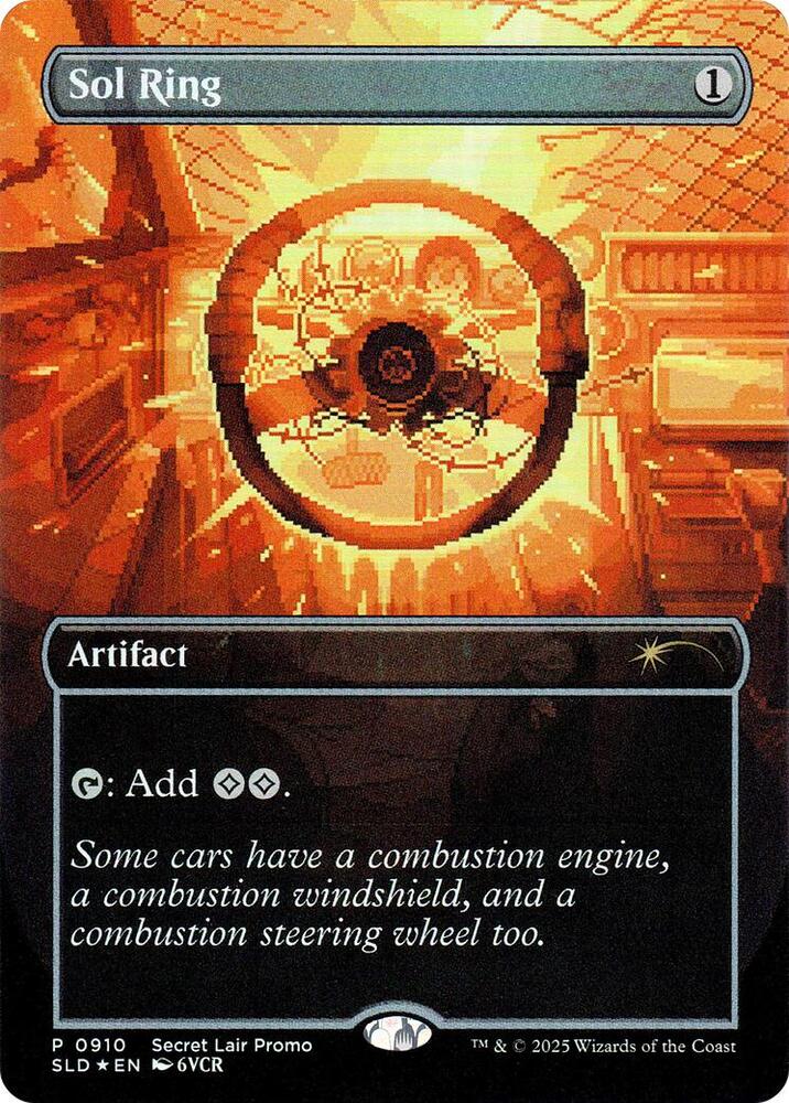 Sol Ring 0910 Rainbow Foil 910 (Secret Lair Drop Series)  - Foil | Good Games Morley