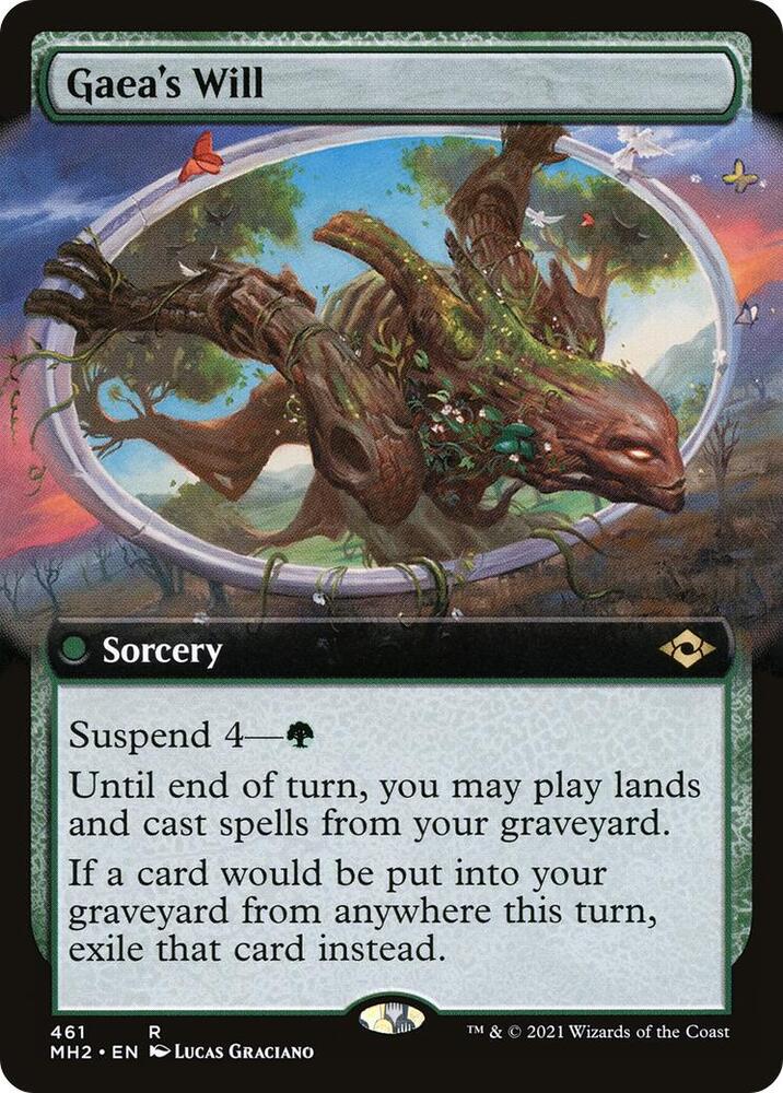 Gaeas Will Extended Art 461 (Modern Horizons 2)  | Good Games Morley