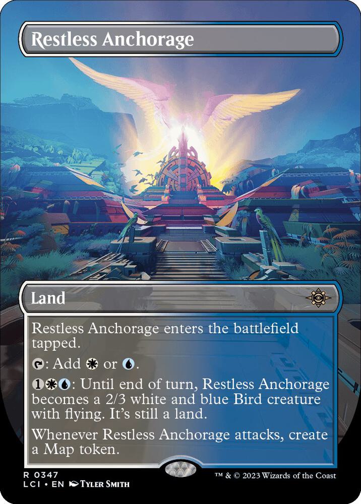 Restless Anchorage Borderless 347 (The Lost Caverns of Ixalan)  - Borderless | Good Games Morley