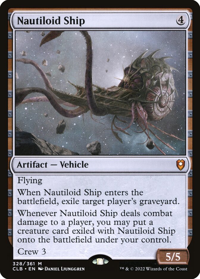 Nautiloid Ship 328 (Commander Legends: Battle for Baldur's Gate)  | Good Games Morley