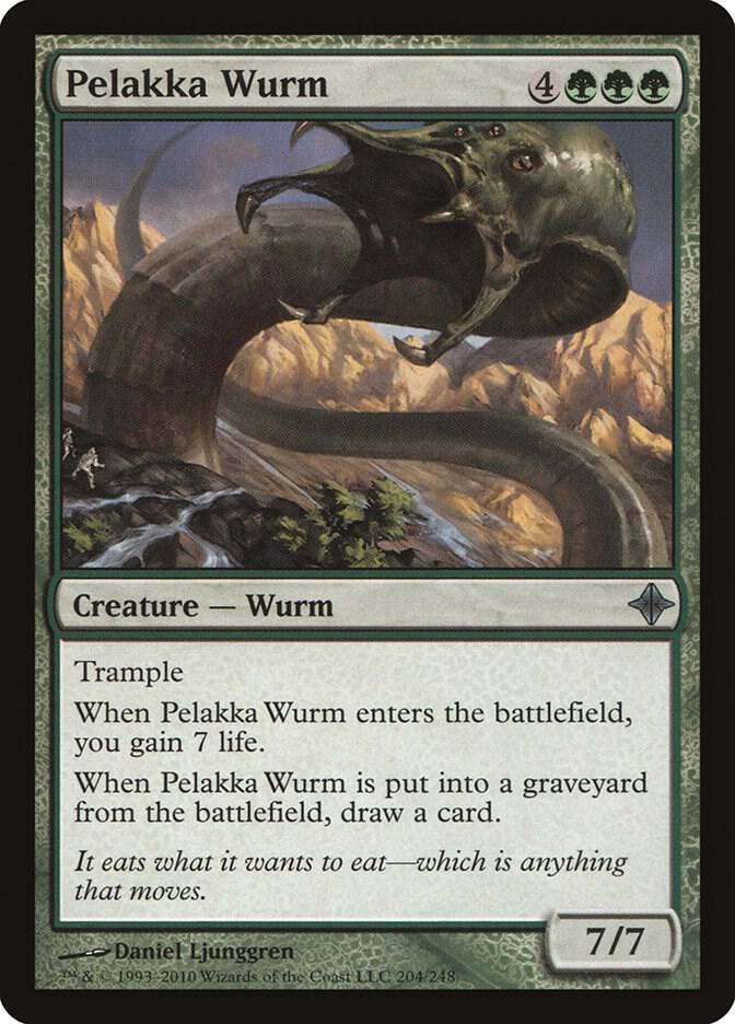 Pelakka Wurm 204/248 (Rise of the Eldrazi)  - Foil | Good Games Morley