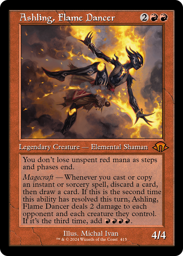 Ashling, Flame Dancer (Retro) [Modern Horizons 3] | Good Games Morley