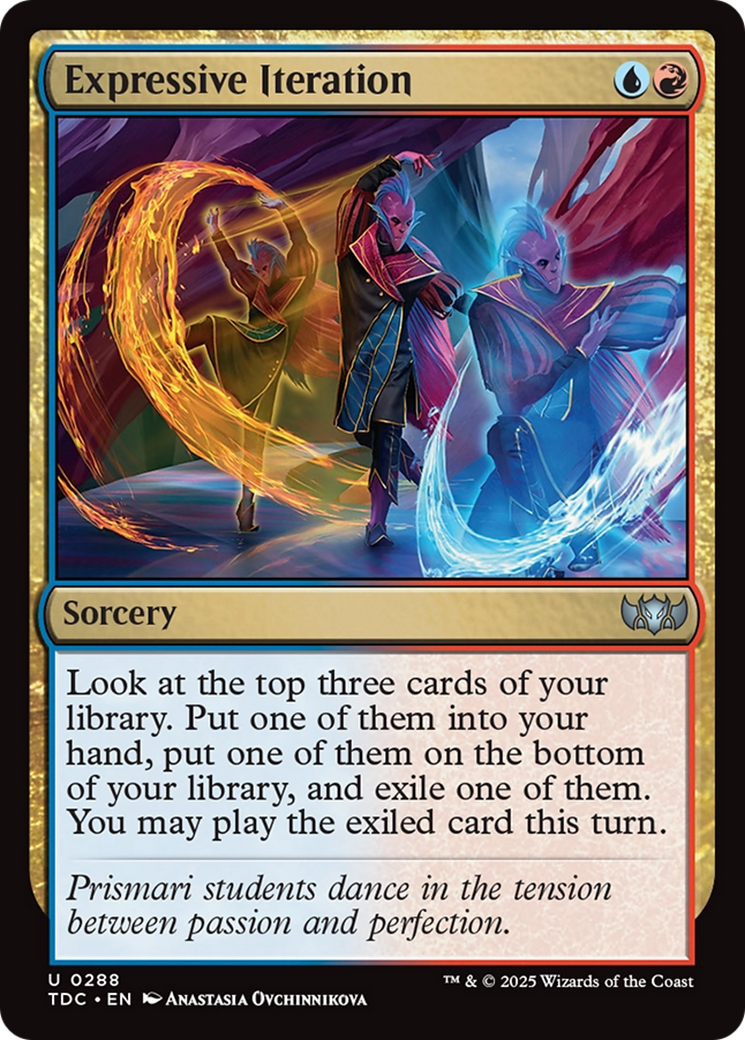 Expressive Iteration [Tarkir: Dragonstorm Commander] | Good Games Morley