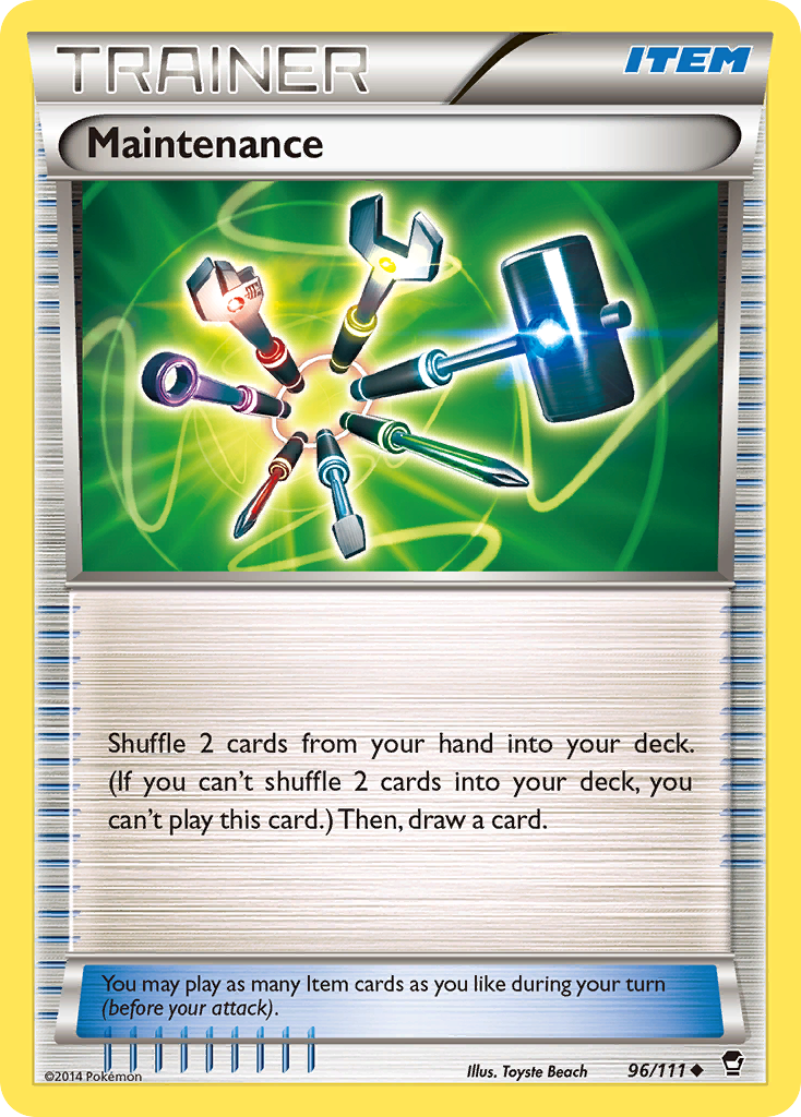 Maintenance (96/111) [XY: Furious Fists] | Good Games Morley