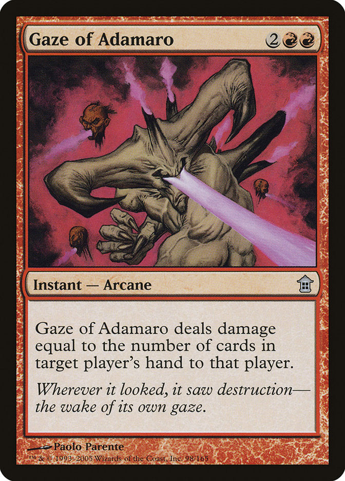 Gaze of Adamaro [Saviors of Kamigawa] | Good Games Morley
