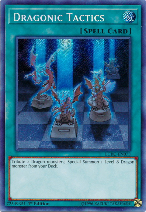Dragonic Tactics [LCKC-EN073] Secret Rare | Good Games Morley