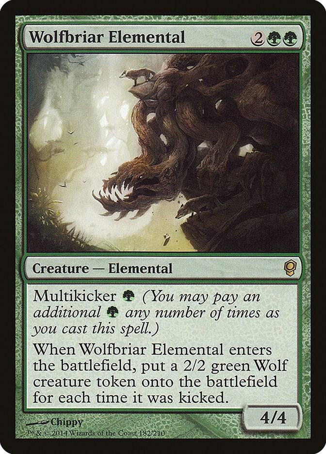 Wolfbriar Elemental 182 (Conspiracy)  - Foil | Good Games Morley