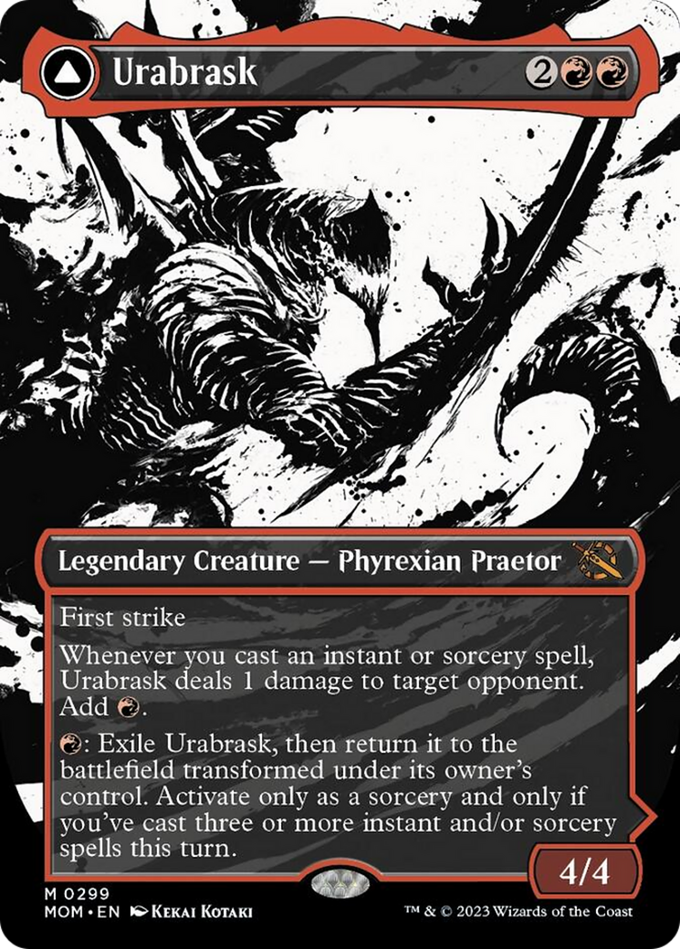 Urabrask // The Great Work (Showcase Planar Booster Fun) [March of the Machine] | Good Games Morley