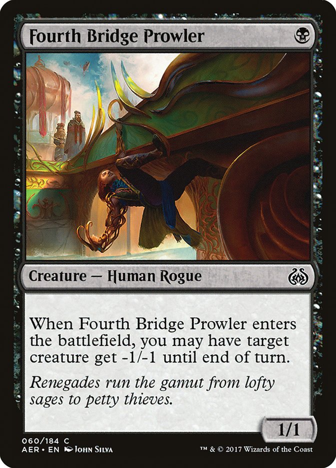 Fourth Bridge Prowler 60/184 (Aether Revolt)  - Foil | Good Games Morley