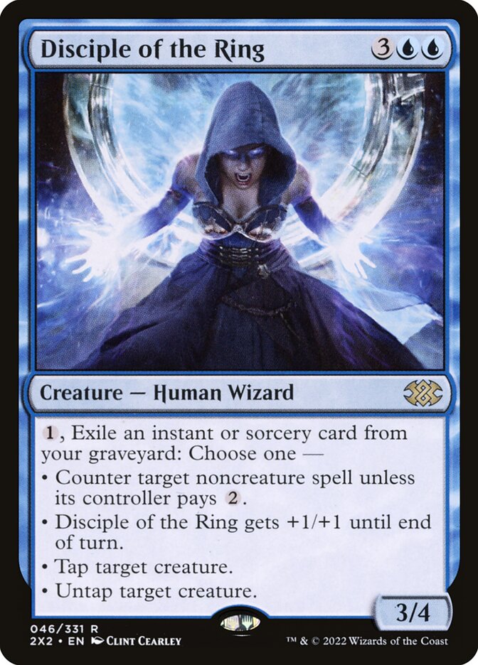 Disciple of the Ring 46/331 (Double Masters 2022)  - Foil | Good Games Morley
