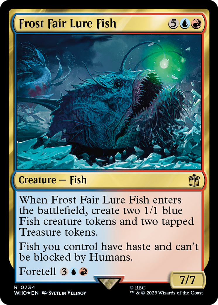 Frost Fair Lure Fish (Surge Foil) [Doctor Who] | Good Games Morley