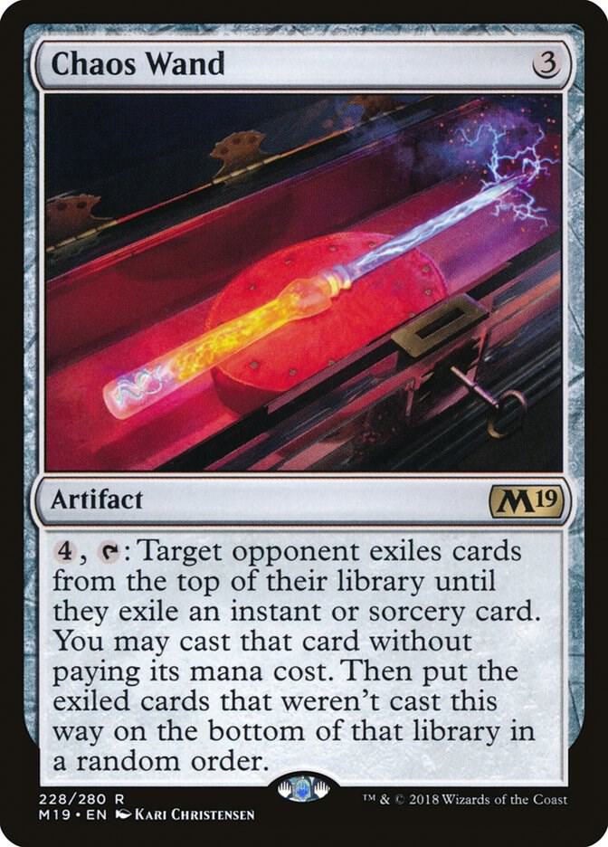 Chaos Wand 228/280 (Core Set 2019)  | Good Games Morley