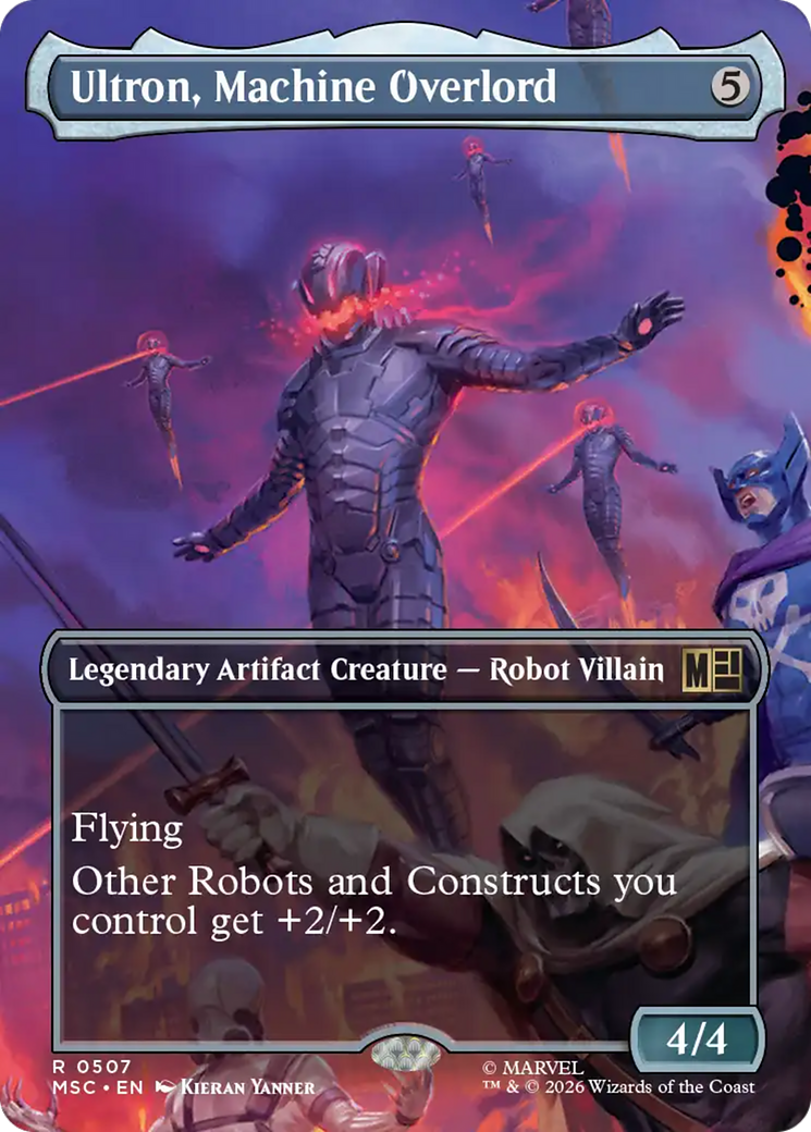 Ultron, Machine Overlord (Borderless) [Marvel Super Heroes Commander] | Good Games Morley