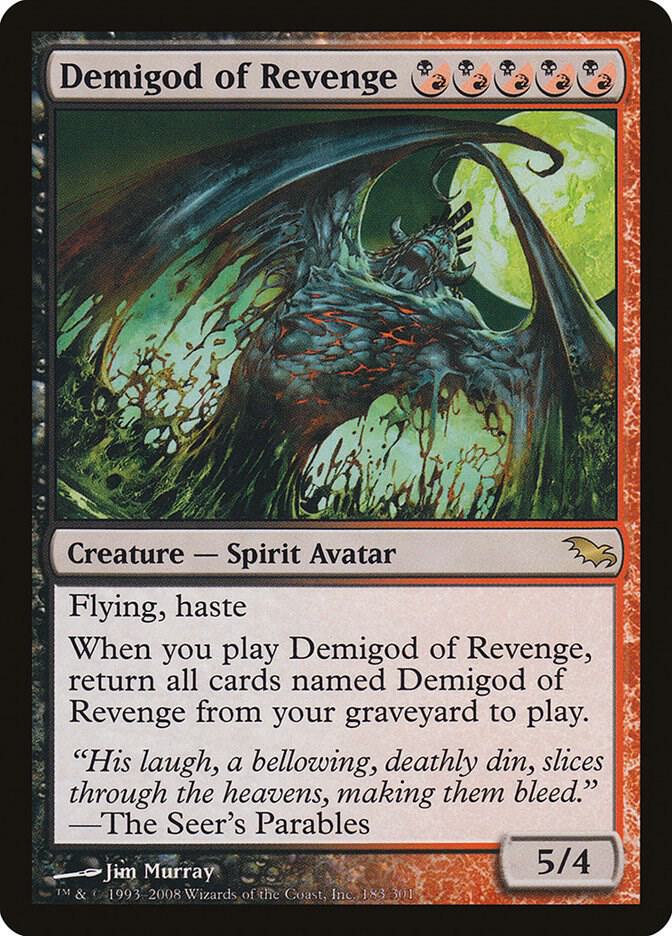Demigod of Revenge 183/301 (Shadowmoor)  | Good Games Morley