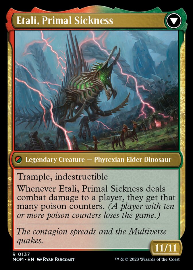 Etali, Primal Conqueror // Etali, Primal Sickness [March of the Machine] | Good Games Morley