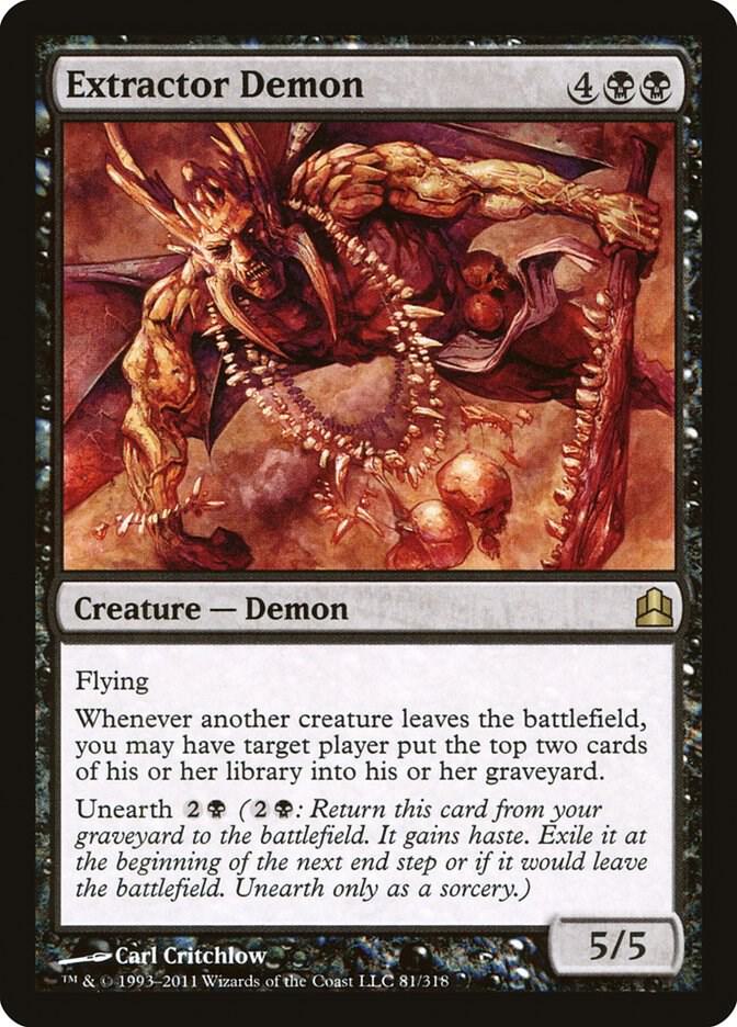 Extractor Demon 81/318 (Commander)  | Good Games Morley