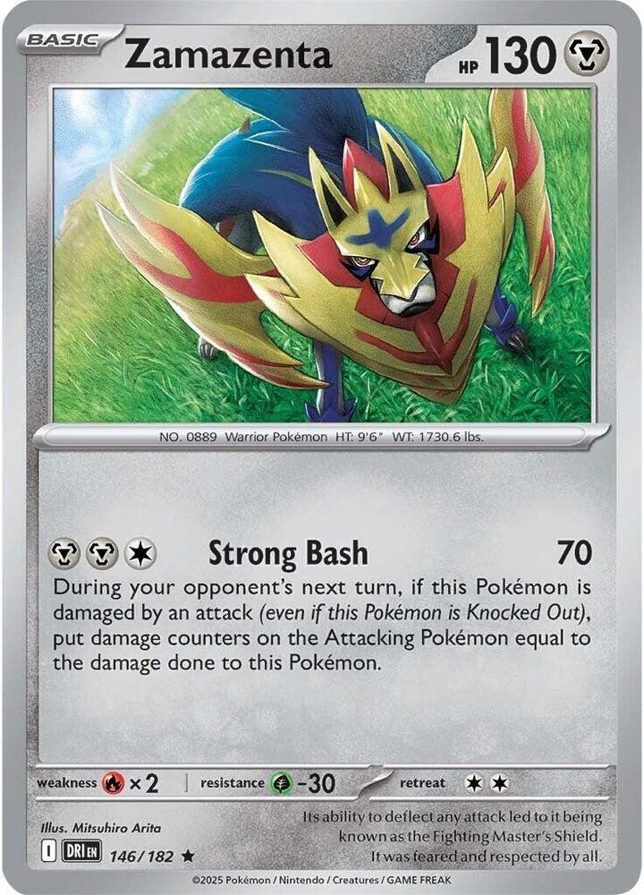 Zamazenta  146/182 (SV10: Destined Rivals)  - Holofoil | Good Games Morley