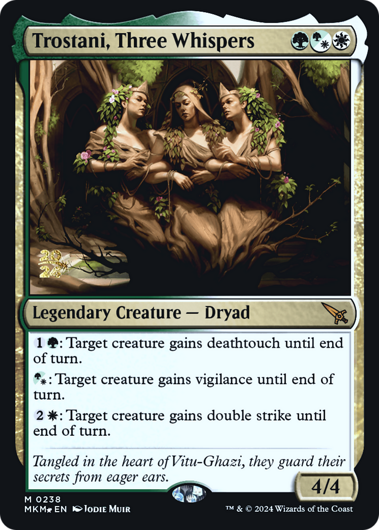 Trostani, Three Whispers [Murders at Karlov Manor Prerelease Promos] | Good Games Morley