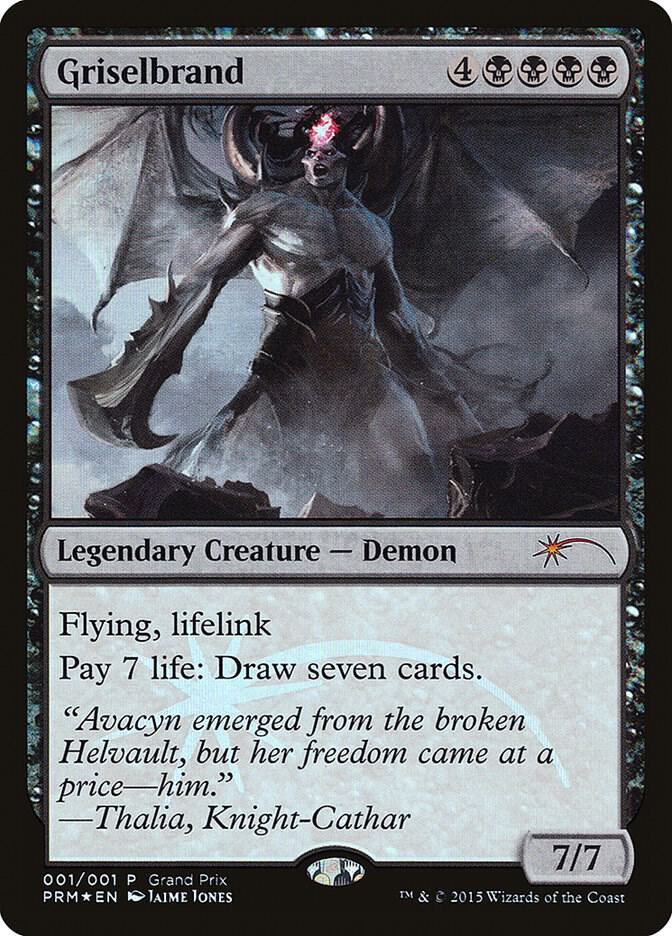 Griselbrand 1/1 (Grand Prix Promos)  - Foil | Good Games Morley
