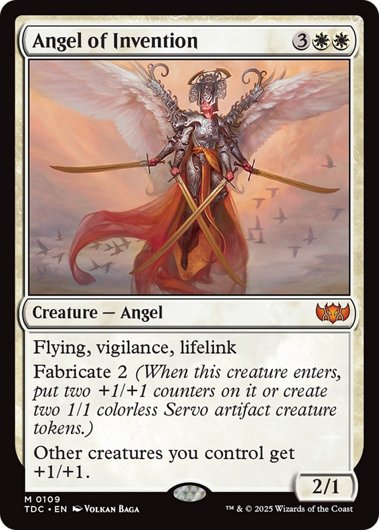 Angel of Invention [Tarkir: Dragonstorm Commander] | Good Games Morley