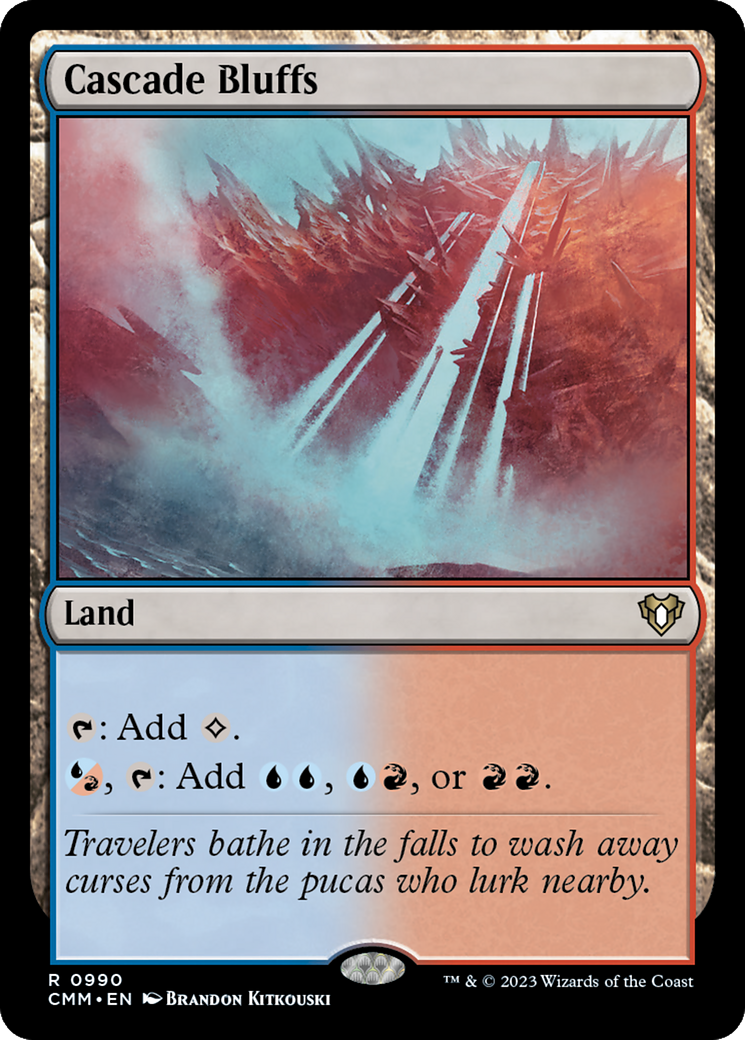 Cascade Bluffs [Commander Masters] | Good Games Morley